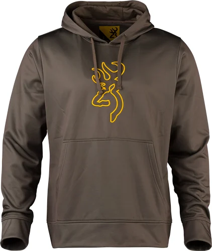 BROWNING TECH HOODIE LS - MAJOR BROWN X-LARGE - Image 2