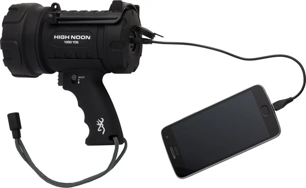 BROWNING HIGH NOON LED SPOTLT - 87-1800 LUMENS RECHARGEABLE - Image 2